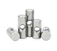 Écrou de canon, Goupille cylindrique en acier inoxydable 304 M4 M5 M6 avec trou cruciforme et écrou encastré for accessoires de meubles bois(OD6 M4x16(5PCS))