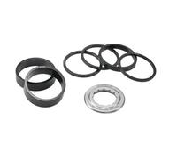 Surly Single Speed Spacer 6 Units Argenté