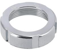 Écrou de collecteur, chromé Ø28 - Simson SR1, SR2, KR50, SR4-1 Spatz