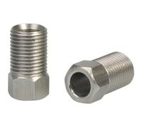 Écrou de compression hydro pour durite inoxydable acier Elvedes (x30) Argenté