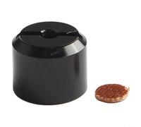 Écrou de coupe fin en métal avec joint pour ABU pour REVOFor BEAST pour BEAST X, pièce de réparation de moulinet de pêche M8 0,75 mm de diamètre intérieur 7,55 mm adapté pour moulinets appâts (noir)