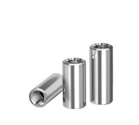 Écrou de couplage en acier inoxydable 304 M2-M20 épais | Écrous à vis cylindriques à colonne ronde d'extension(M12x20x30mm(1pcs))