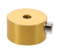 Écrou de Cymbale Doré à Réglage Rapide, Alliage D’aluminium | Fixation Antidérapante, Format Compact, Empêche le Glissement, pour Stands, Répétitions et Studio