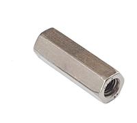 Écrou de fixation, 1/2/3 pièces M5 M6 M8 M10 M12 M16 M20 M24 304 A2 acier inoxydable DIN6334 hexagone extension longue tige accouplement écrou connecteur joint écrou tubulaire(M5x8x20mm 3pcs)