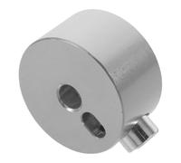 Écrou de Fixation Chromé en Alliage D'aluminium Argenté Rapide et | Fixation Stable Mémoire de Position, Compatible Supports de Cymbales, pour Techniciens et Studios