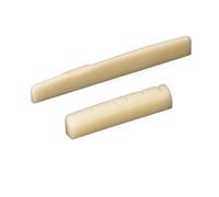 Écrou de guitare acoustique et classique de couleur primaire en os de bovin fendu, écrous supérieurs et inférieurs fendus de différentes tailles,(Yamaha LL 44-75)