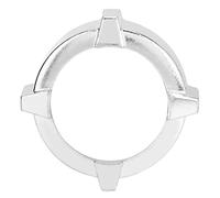 Écrou de Hachoir à Viande en Acier Inoxydable, Fabrication Exquise, Durable, adapté à la Plupart des Hachoirs à Viande électriques, Fournitures de Cuisine, écrou de Remplacement