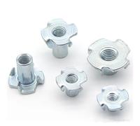 Écrou De Haut-parleur À Quatre Griffes En Acier Au Carbone Épais M3-M12, 5/10/20 Pièces(20pcs M5x8)