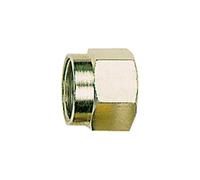 Écrou de jonction M10 x 1,0 - Diamètre extérieur 6 mm - Pression de fonctionnement max. 60 bar - Température max 150 °C - Laiton nickelé