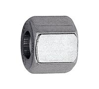 Écrou de jonction M30 x 2,0 - Diamètre extérieur : 22 mm - PN max. 160 bar - Acier inoxydable 1.4571