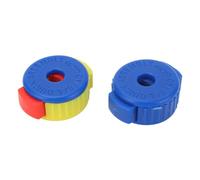 Ecrou de Libération Rapide pour Cymbale, Accessoire de Batterie en Plastique, Lot de 2 - Installation Rapide, Design Poussoir, Adapté à Divers Cymbales (WC89)