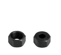 Écrou de mandrin for machine à graver M17 6 mm 1/4 8 mm 9,5 mm 10 mm, accessoires for fraiseuse électrique, poignée de conversion(M17 chuck nut)