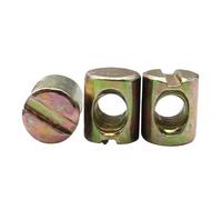 Écrou de marteau plaqué Zinc de couleur M6 M8, écrou à frapper, insert en acier à ressort for tôle, longueur 11mm-20mm, 2 pièces(M6 x 13mm (2PCS))