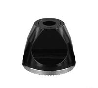 Écrou de moyeu à vis M5 antidérapant en alliage d'aluminium à dégagement rapide adapté à la plupart des essieux de VTT (noir)