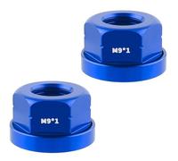 Écrou de moyeu de vélo en alliage d'aluminium haute résistance, convient aux vélos à pignon fixe et VTT, outil d'installation rapide pour installer rapidement l'écrou de moyeu de vélo