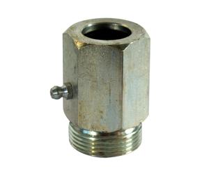 Écrou de presse-étoupe 4" avec embout de graissage galvanisé pour vannes d'arrêt/vannes à guillotine