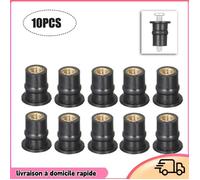 Écrou de puits en caoutchouc - DILWE - M5 - Lot de 10 à 100pcs - Accessoire kayak, canoë, bateau