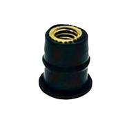 Écrou de puits en caoutchouc M4 M5 M6 for moto scooter ATV Dirt Bike (M6 5Pcs)
