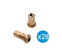 Ecrou de rayon enve spoke nipple 28 pieces interne 10 mm