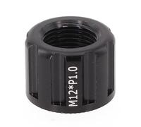 Écrou de rechange pour essieu traversant de vélo M15 P1 0 P1 5 P1 75 pour moyeu de 12/15 mm Composant en alliage d'aluminium (M12 x 1,0 mm)