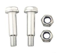 Écrou de retenue de roue de compresseur d'air pour essieux de 12 mm de diamètre intérieur, couramment utilisé dans les chariots de compresseur d'air portables (B)