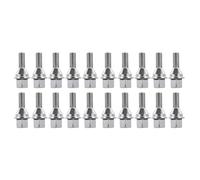 Écrou De Roue Compatible Avec Jeep Pour Compass 2017 2018 2019 2020 2021 2022 2023 OEM 6511051AA 20 Pièces Vis Pneu Voiture Boulons Roue