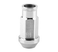 Écrou de Roue de Course Ultra Léger et Plus Fort, écrou de Roue en Aluminium, M12x1.5 pour, Changan, BYD, Chery (SILVER)