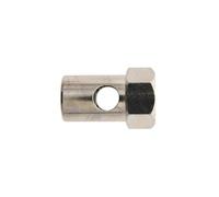 Écrou de roue vélo sturmey côté droit pour moyeu Sunrace Sturmey 3v Argenté