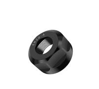 Écrou de serrage en métal Écrou de serrage métallique anti-desserrage type A/M/UM, 1 pièce ER11-ER32, for machine gravure CNC(34mm*21mm)