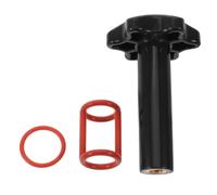 Écrou de Serrage M8 Noir pour Machine à Glace, avec Joint Silicone | Pièce de Remplacement pour Valve de Distribution, Compatibilité Hexagonale, Usage Maintenance Rapide en Magasin