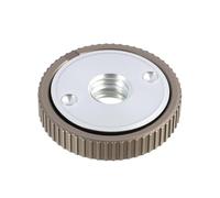 Écrou de Serrage Rapide M14 Pour Meuleuse d’Angle, Écrou Auto-Bloquant En Acier Et Métallurgie Des Poudres, Changement Rapide Sans Outils, Compatible Disques Métal Et Diamant, Compatible Flex, Makita