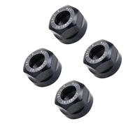 Écrou de serrage trempé Lot de 4 écrous serrage mandrin en métal anti-desserrage M14 x 0,75 mm, ER11 type A, for machines-outils CNC