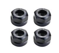 Écrou de serrage trempé Lot de 4 écrous serrage pince ER11 type A, M14 x 0,75 mm, en métal haute dureté, for fraisage ER