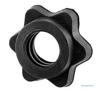 Écrou De Tige D'haltère Antidérapant, 4 Pièces, Colliers Spinlock, Barre Hexagonale De Remplacement Pour Barre D'haltère, Entraînement E5bd