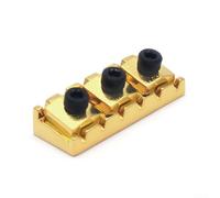 Écrou de verrouillage de corde de 43 mm pour guitare électrique compatible avec le pont de trémolo Floyd Rose, livré avec vis et clé (doré)