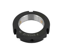 Écrou de verrouillage radial précision 1 pc M6-M56 Précision R-Type Écrou Roulement Perle Arbre Bloc Principal En Acier Prévenir Backout Écrous Ronds Étape 0.5-2mm(R-M8x1.0)