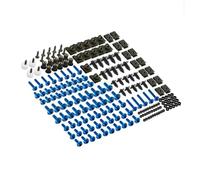 Écrou de vis de Moto Vis De Carénage pour Suzuki GSXR GSX-R 600 750 1000 GSX R 600 750 1000 K1 K2 K3 K4 K5 K6 K7 K8 K9 Vis de Boulon de Moto(Bleu)