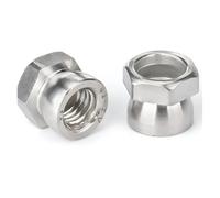 Écrou en acier inoxydable A2-70, cisaille antivol, sécurité par torsion M6 M8 M10 M12(26pcs m6)