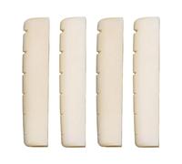 Écrou En Os D'extrémité De Corde De Guitare - Selle De Chevalet De Guitares Acoustique | Selle De Pont En Os Pour Guitare, Pour Améliorer La Clarté Du Son, La Stabilité Des Cordes, La Mise À Niveau De