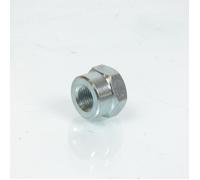 Écrou épaulé d'axe de roue M10 Pas 1.00 pour mobylette MBK 51 cyclomoteur - MFPN : ecrou de roue M10x1.00-189708-1N