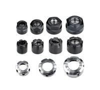 Écrou ER Type A M UM, fixation à ressort, élasticité de broche ER8-ER40, 1 pièce(ER16 M)