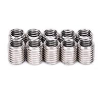 écrou filetage, manchon réparation, outil conversion, M8 M10, pour réparation mécanique, DIY, maintenance automobile, réparation vélo
