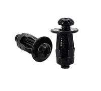 Écrou for rivet en métal de forme, fixation de plaque d'immatriculation, pince de verrouillage, écrou for six pans creux, vis for tête hexagonale, vente en gros(Phillips (Black),M4x20 (40Pcs))