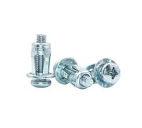 Écrou for rivet métallique en forme de pétale 30/50P M4 M5 M6 M8 for plaque d'immatriculation(M6x25(30Pcs))