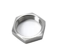 Écrou Frein Hexagonal Inox 304 Filetage Femelle 1/8-4 Pouces | Écrou Précision, Résistance -Rouille, Tailles 1/8-4, Montage Simple(BSPP,1/8")