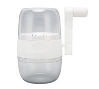 Écrou Grinder Manivelle Lames En Acier Inoxydable Écrou Chopper Manuel Écrou Grinder Avec Résistance Au Dérapage Poignée pour Ail ABS Compact Polyvalent Outil De Cuisine