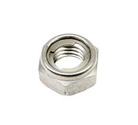 Écrou Hexagonal 2/5/10 pièces En Acier Inoxydable Tout En Métal Insert Hexagonal Auto-Écrou De Verrouillage Contre-écrou M3 M4 M5 M6 M8 M10 M12 M14 M16 DIN980 304 A2(5pcs M10)