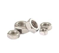 Écrou Hexagonal 304 M4-M24 Pas Fin 0.5-2.0mm En Acier Inoxydable(M8x0.75-5pcs)