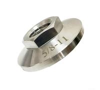 Écrou Hexagonal 5/8-11 pour Réparation Mécanique | Acier pour robuste, résistance pour usure, compatible meuleuses 5/8-11, fixation disque précise, usage prolongé