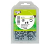 Écrou hexagonal acier zingué Ø 8 mm - Paquet de 100